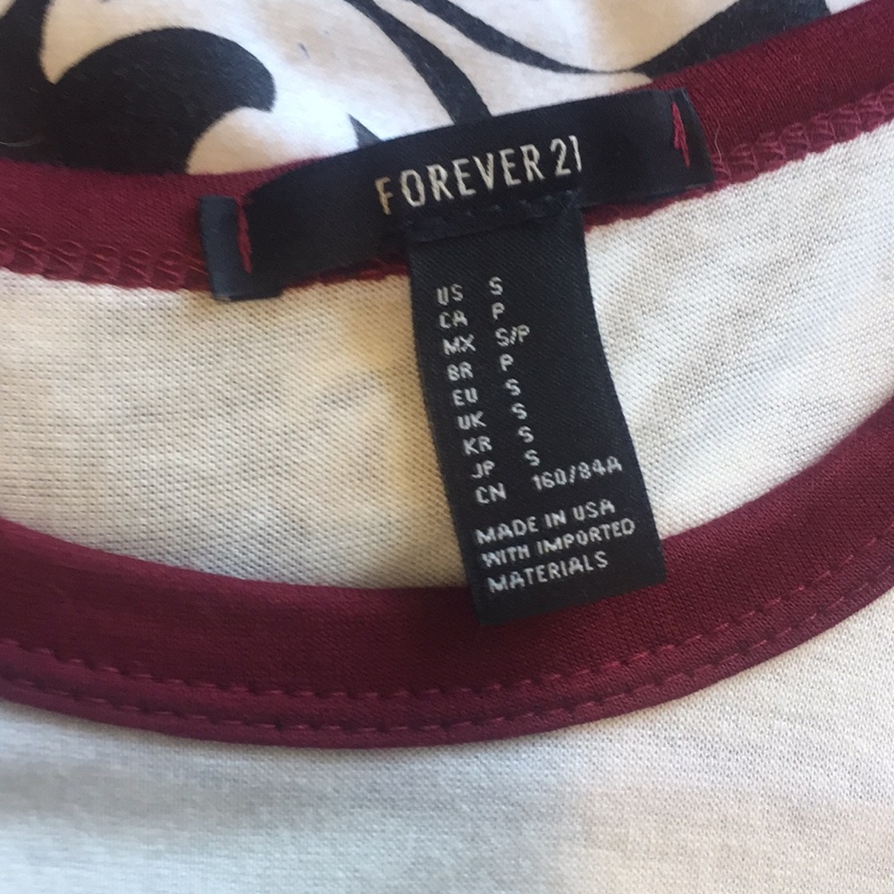 Cropped Ringer Tee - Picture 2 of 4
